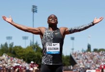 Крістіан Коулман: навів суєту, за що вхопив бан