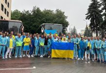 Українська команда вирушила на Європейські ігри