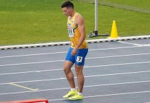 Українські спринтери Коваленко і Родченков на подіумі чемпіонату Вельсу