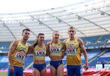 Україна завершує КЧЄ третім місцем у змішаній естафеті 4х400