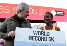 Світовий рекорд на 5 км від 23-річної кенійки Беатріс Чебет