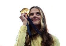 Ярослава Магучіх: Розраховувала, що стрибну вище, але я задоволена, що маю золото