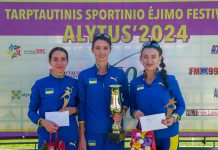 Українські скороходи тріумфували в Литві, занявши чоловічий і жіночій подіуми