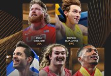 Хто увійшов до п’ятірки найкращих легкоатлетів планети 2024 року