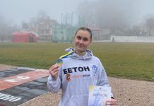 Поліна Дзерожинська очолила світовий топ-лист, з результатом показаним в Одесі