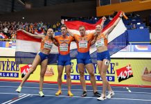 Нідерландці виграли перше в історії золото Чемпіонату Європи у приміщенні в змішаній естафеті 4х400