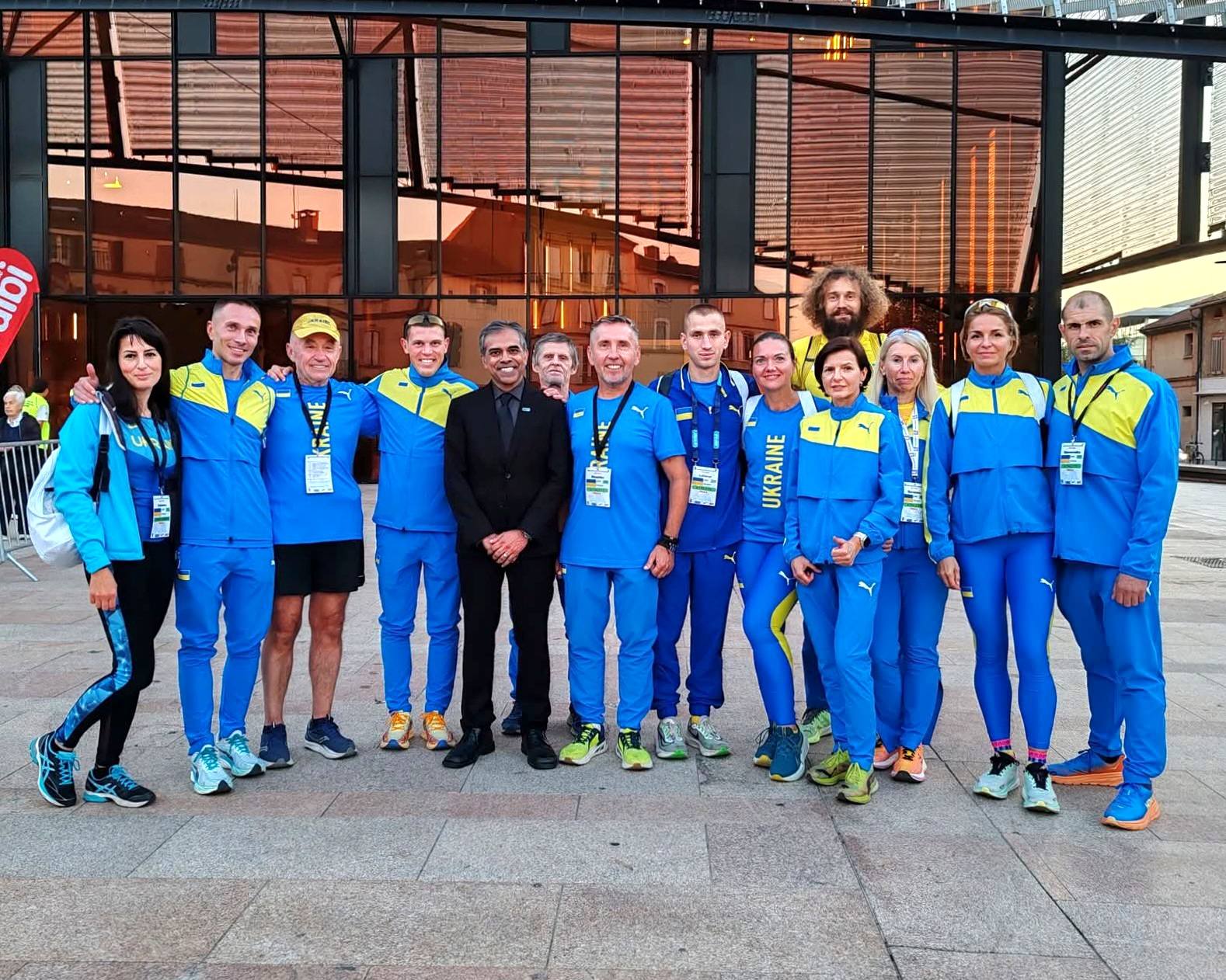 Збірна України у Франції. Фото Queen & Trek King Ultra Club