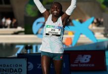 Джойсілін Джепкосгей виграла марафон Валенсії з найкращим результатом сезону в світі