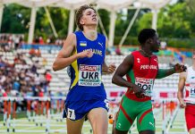 Дмитро Багінський встановив особистий рекорд, вигравши чемпіонат АБАФ на 110 м з/б